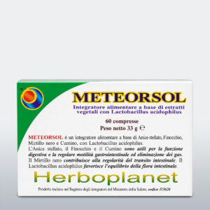 Meteorsol - Herboplanet | Integratore naturale per la riduzione gas intestinali